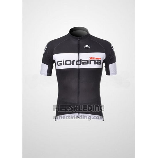 2011 Fietskleding Giordana Zwart Korte Mouwen en Koersbroek