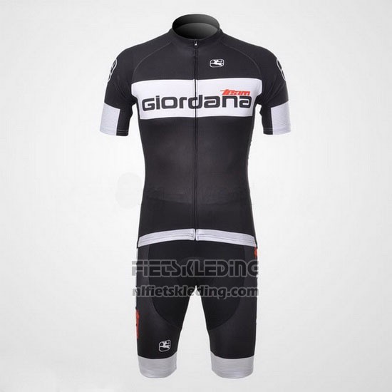 2011 Fietskleding Giordana Zwart Korte Mouwen en Koersbroek