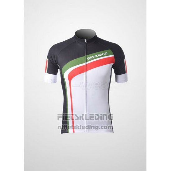 2012 Fietskleding Giordana Groen en Zwart Korte Mouwen en Koersbroek