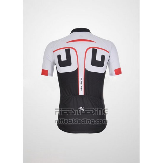 2012 Fietskleding Giordana Wit en Zwart Korte Mouwen en Koersbroek