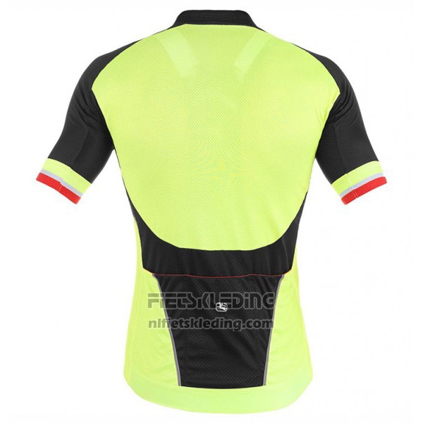 2017 Fietskleding Giordana Geel Korte Mouwen en Koersbroek