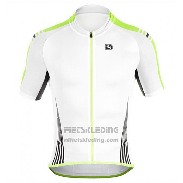 2017 Fietskleding Giordana Sahara Wit Korte Mouwen en Koersbroek