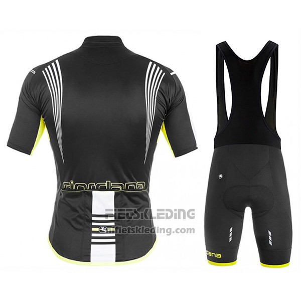 2017 Fietskleding Giordana Sahara Zwart Korte Mouwen en Koersbroek
