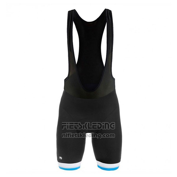 2017 Fietskleding Giordana Silver Line Azuur Korte Mouwen en Koersbroek
