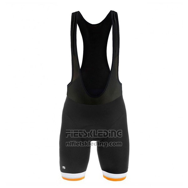 2017 Fietskleding Giordana Silver Line Zwart en Wit Korte Mouwen en Koersbroek
