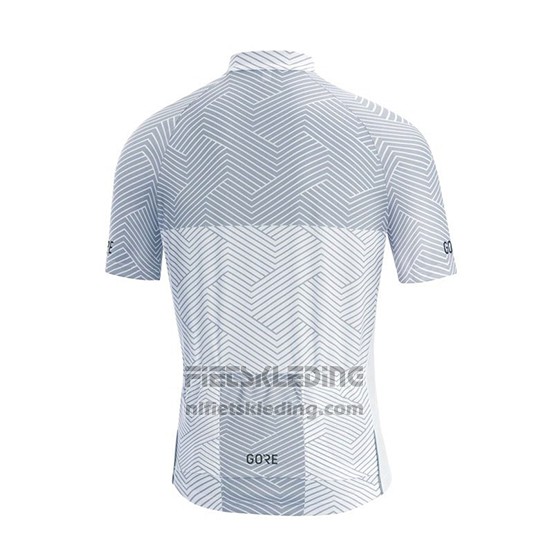 2018 Fietskleding Gore Wit Korte Mouwen en Koersbroek