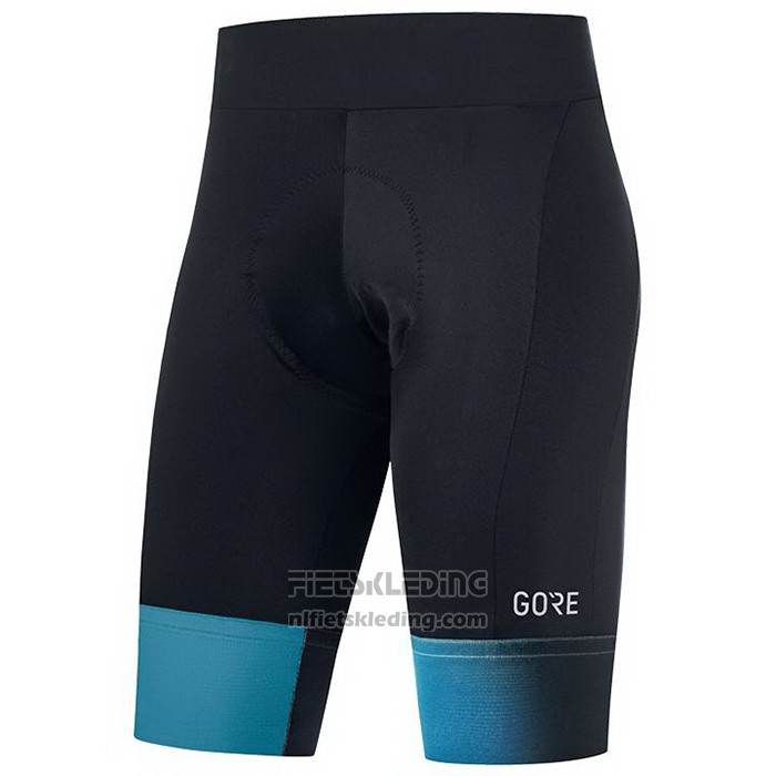 2021 Fietskleding Gore Blauw Korte Mouwen en Koersbroek
