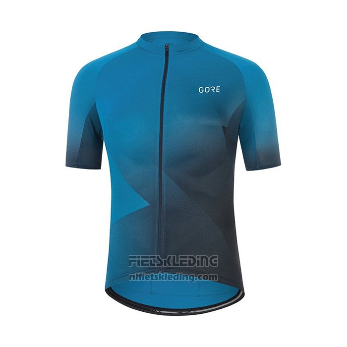 2022 Fietskleding Gore Blauw Korte Mouwen en Koersbroek