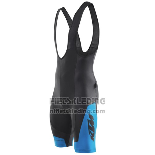 2015 Fietskleding Ktm Blauw en Zwart Korte Mouwen en Koersbroek