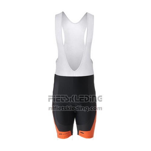 2015 Fietskleding Ktm Oranje en Zwart Korte Mouwen en Koersbroek