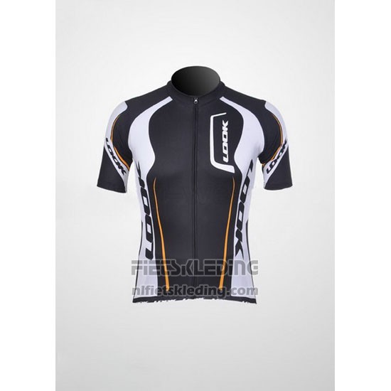 2011 Fietskleding Look Zwart en Wit Korte Mouwen en Koersbroek