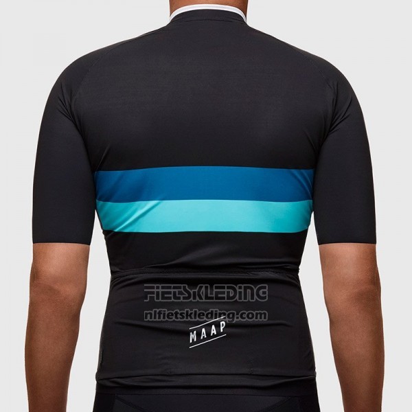 2017 Fietskleding Maap Fat Stripe Zwart Korte Mouwen en Koersbroek