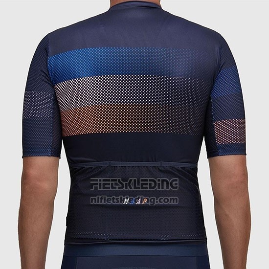 2019 Fietskleding Maap Aether Donker Blauw Korte Mouwen en Koersbroek