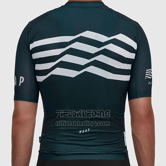 2019 Fietskleding Maap Flag Groen Wit Zwart Korte Mouwen en Koersbroek