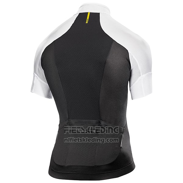 2017 Fietskleding Mavic Zwart en Wit Korte Mouwen en Koersbroek
