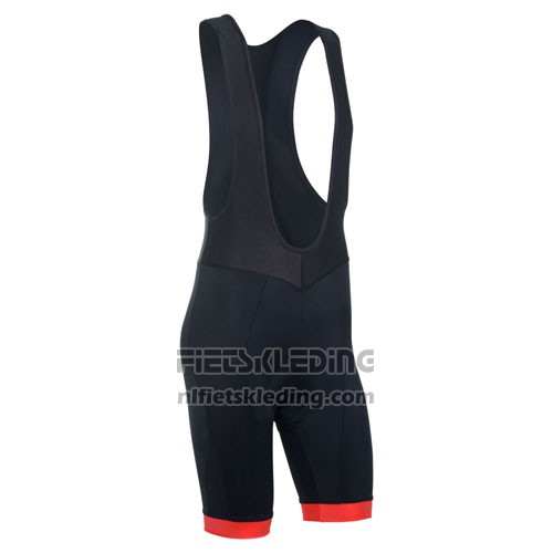 2014 Fietskleding Monton Zwart en Rood Korte Mouwen en Koersbroek