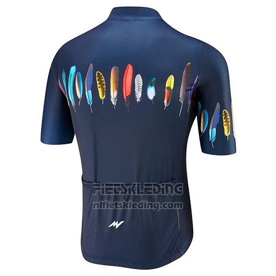 2019 Fietskleding Morvelo Donker Blauw Korte Mouwen en Koersbroek