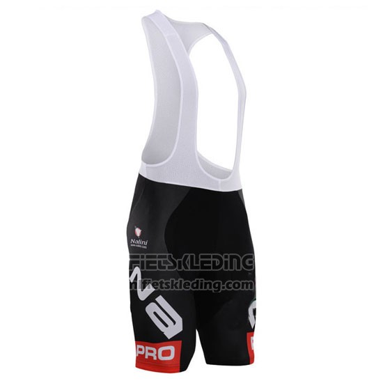 2015 Fietskleding Nalini Rood en Wit Korte Mouwen en Koersbroek