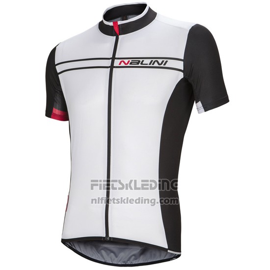 2016 Fietskleding Nalini Wit en Zwart Korte Mouwen en Koersbroek