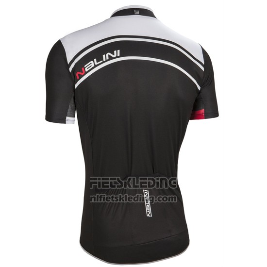 2016 Fietskleding Nalini Wit en Zwart Korte Mouwen en Koersbroek