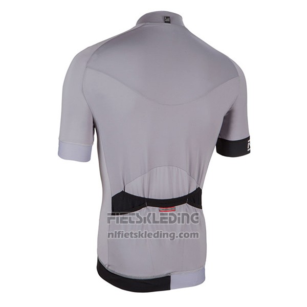 2017 Fietskleding Nalini Curva Slate Zilver Korte Mouwen en Koersbroek