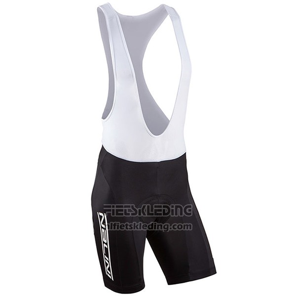 2017 Fietskleding Nalini Speed Zwart en Blauw Korte Mouwen en Koersbroek