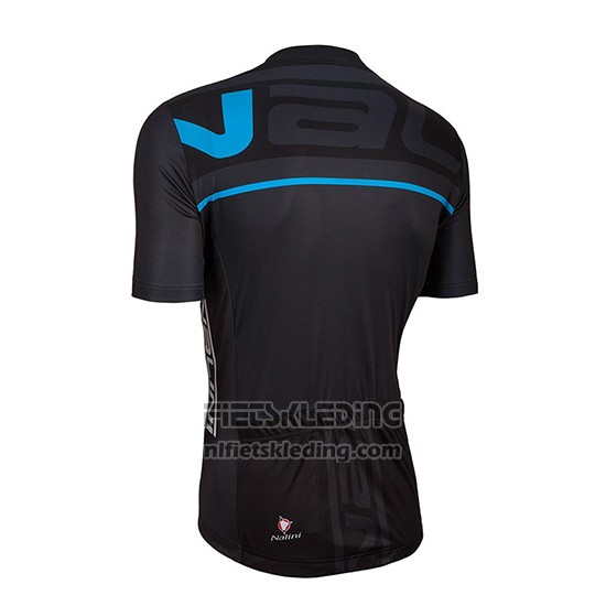 2018 Fietskleding Nalini Zwart en Blauw Korte Mouwen en Koersbroek