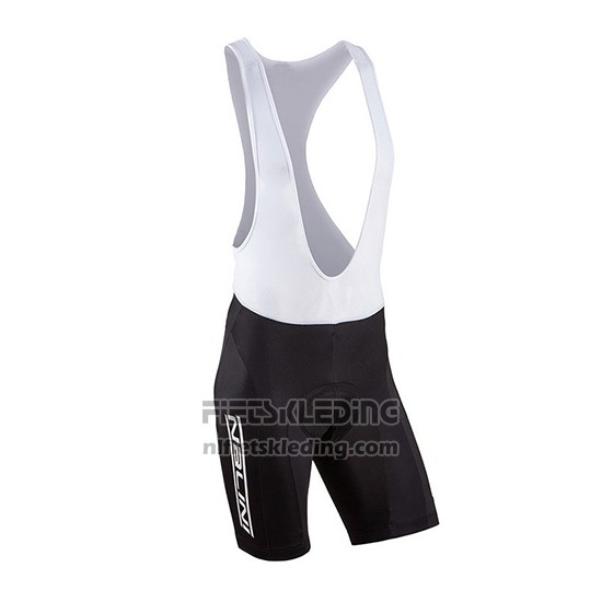 2018 Fietskleding Nalini Zwart en Blauw Korte Mouwen en Koersbroek