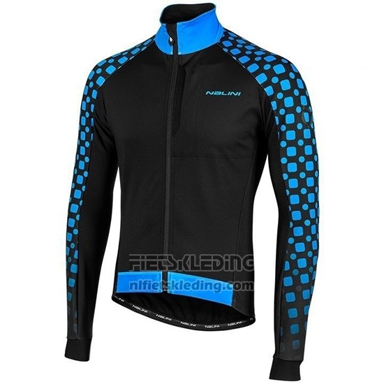 2019 Fietskleding Nalini CRIT 3l 2.0 Zwart Blauw Lange Mouwen en Koersbroek