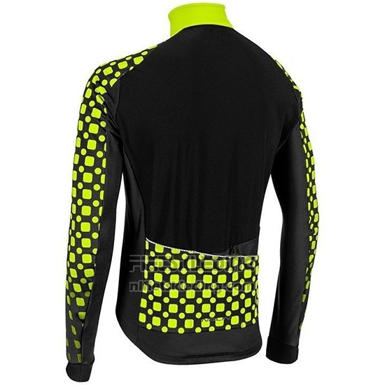 2019 Fietskleding Nalini CRIT 3l 2.0 Zwart Geel Lange Mouwen en Koersbroek