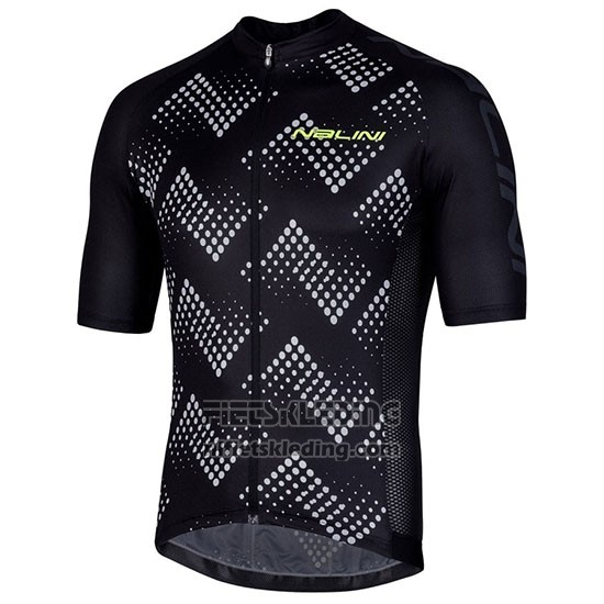 2019 Fietskleding Nalini Podio 2.0 Zwart Korte Mouwen en Koersbroek