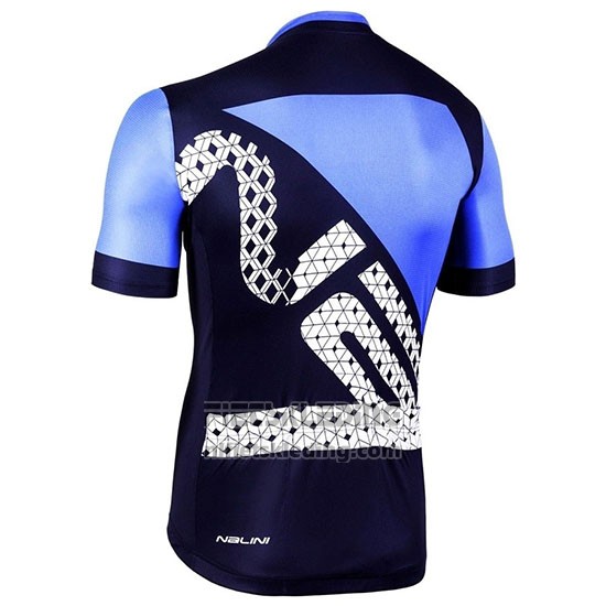 2019 Fietskleding Nalini Volata 2.0 Zwart Blauw Korte Mouwen en Koersbroek