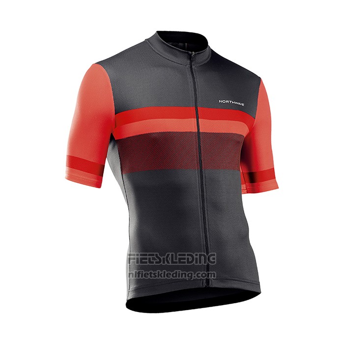 2021 Fietskleding Northwave Rood Korte Mouwen en Koersbroek