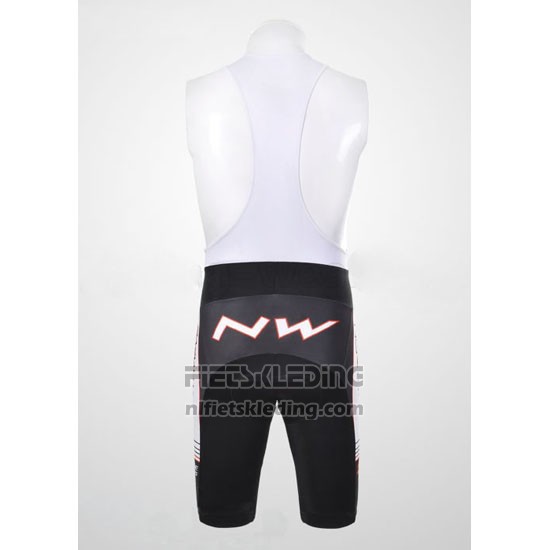 2012 Fietskleding Northwave Zwart en Wit Korte Mouwen en Koersbroek