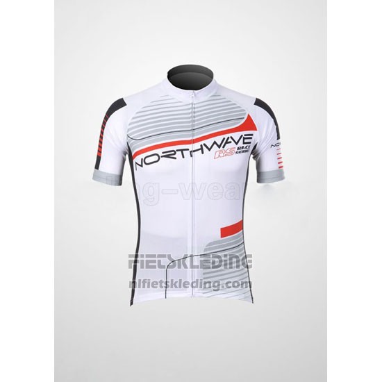 2012 Fietskleding Northwave Zwart en Wit Korte Mouwen en Koersbroek