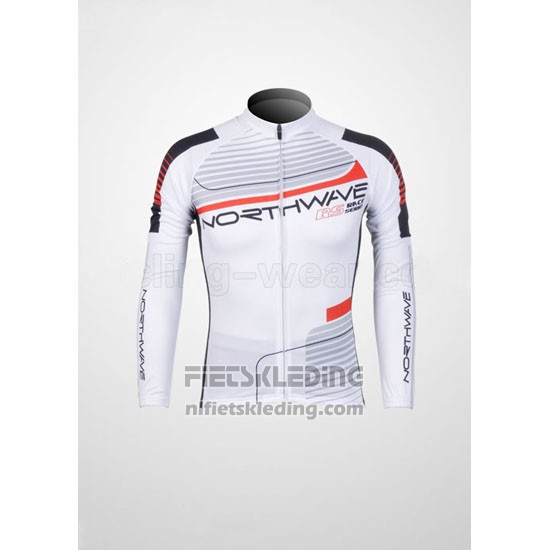 2012 Fietskleding Northwave Zwart en Wit Lange Mouwen en Koersbroek