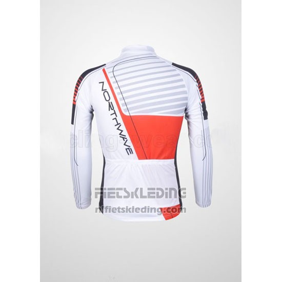 2012 Fietskleding Northwave Zwart en Wit Lange Mouwen en Koersbroek