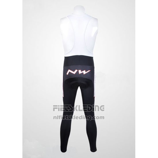 2012 Fietskleding Northwave Zwart en Wit Lange Mouwen en Koersbroek