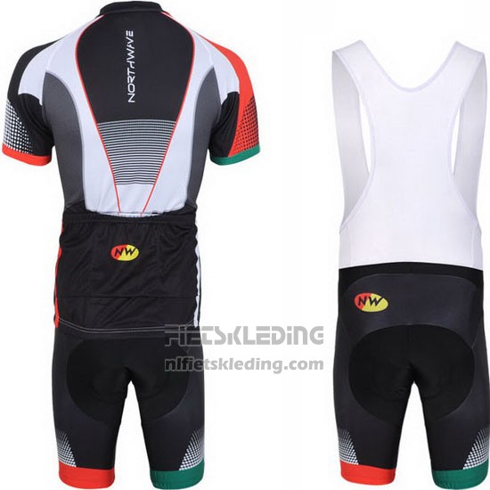 2013 Fietskleding Northwave Zwart en Wit Korte Mouwen en Koersbroek