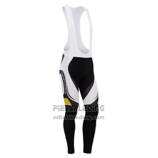 2015 Fietskleding Northwave Zwart en Geel Lange Mouwen en Koersbroek