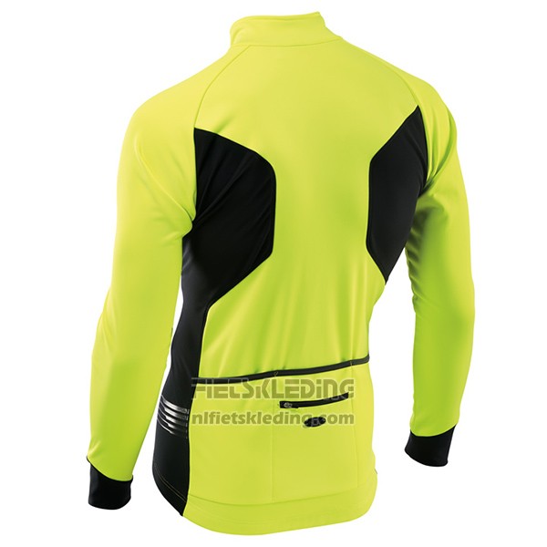 2017 Fietskleding Nalini Northwave Ml Geel en Zwart Lange Mouwen en Koersbroek