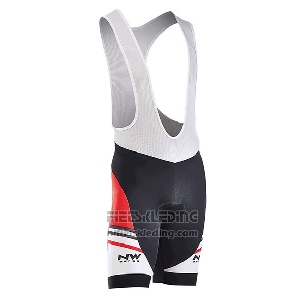 2017 Fietskleding Northwave Blade Air Zwart en Rood Korte Mouwen en Koersbroek