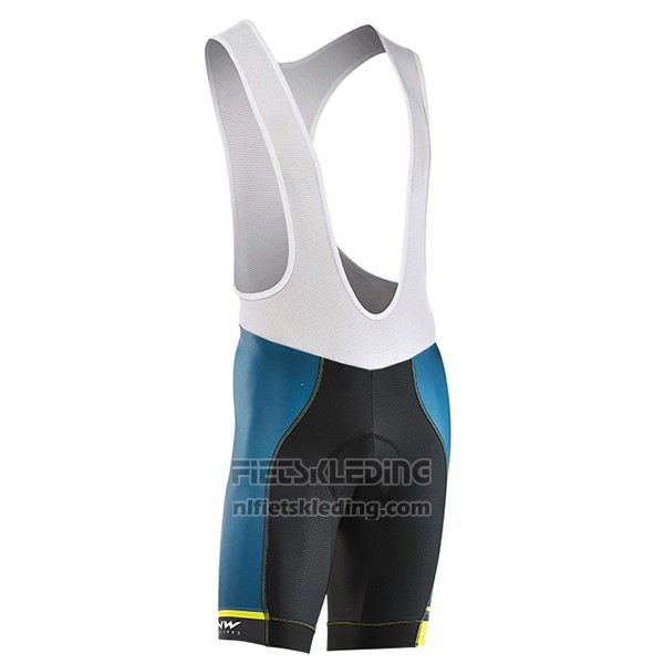 2017 Fietskleding Northwave Extreme Groen en Blauw Korte Mouwen en Koersbroek