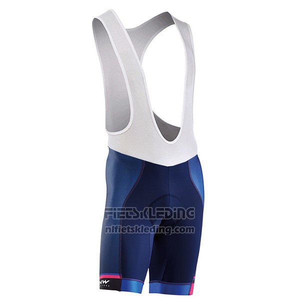 2017 Fietskleding Northwave Extreme Rood en Blauw Korte Mouwen en Koersbroek
