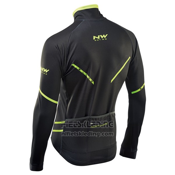 2017 Fietskleding Northwave Ml Zwart en Groen Lange Mouwen en Koersbroek