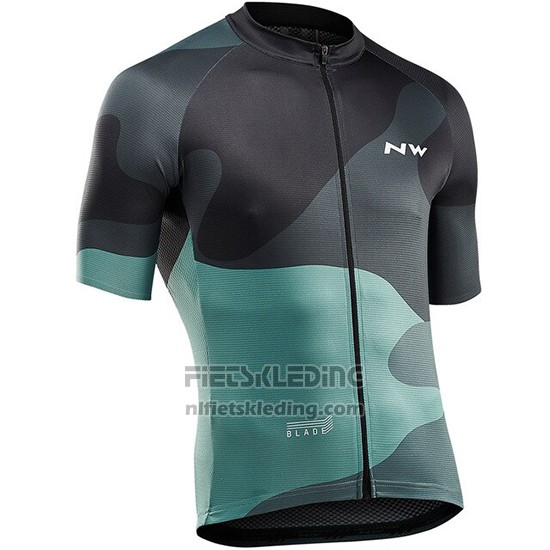 2019 Fietskleding Northwave Groen Korte Mouwen en Koersbroek