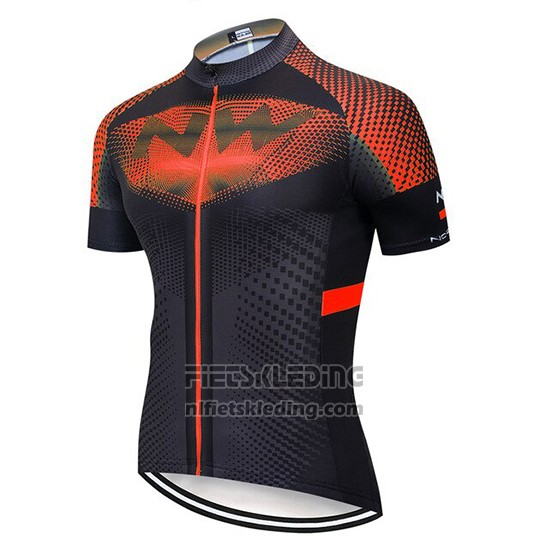 2020 Fietskleding Northwave Zwart Oranje Korte Mouwen en Koersbroek