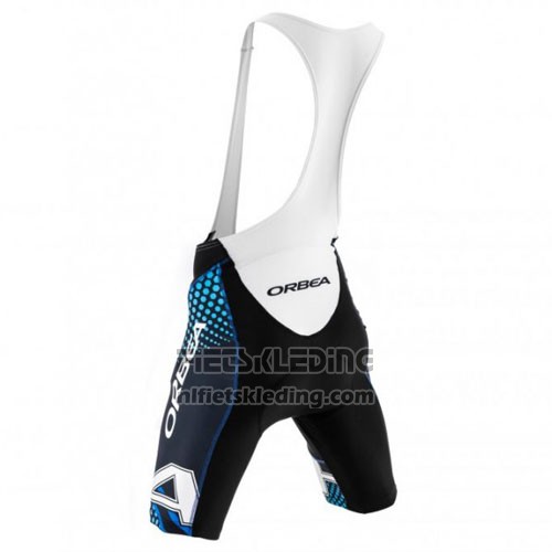 2015 Fietskleding Orbea Zwart en Blauw Korte Mouwen en Koersbroek