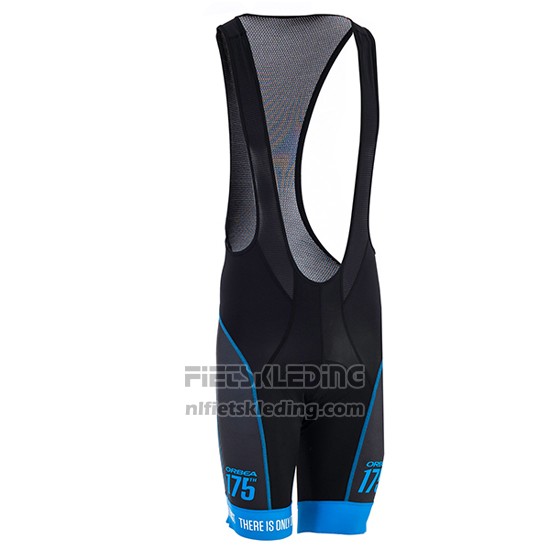 2017 Fietskleding Orbea Zwart en Blauw Korte Mouwen en Koersbroek