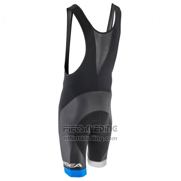 2017 Fietskleding Orbea Zwart en Blauw Korte Mouwen en Koersbroek